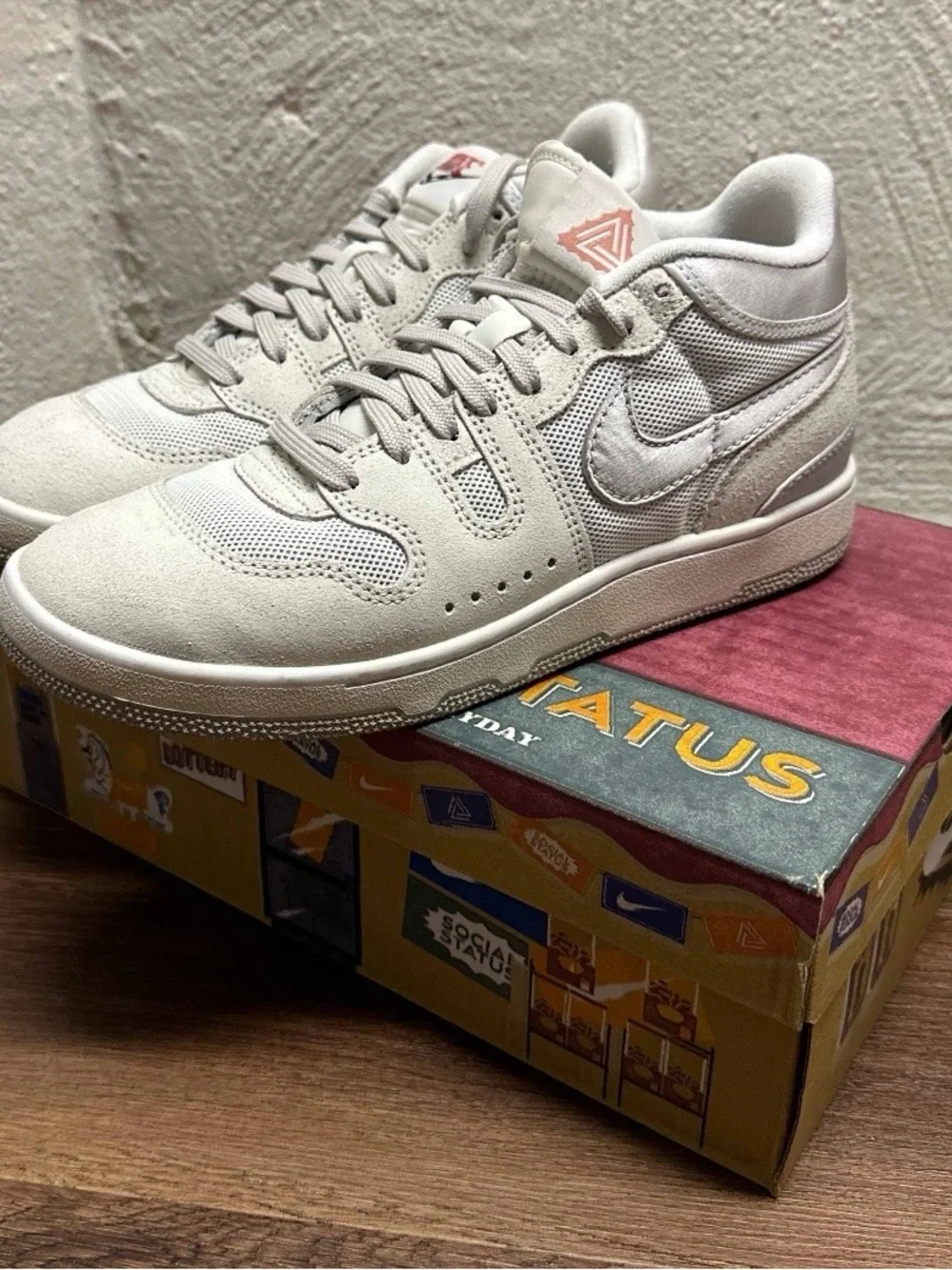 Nike Social Status x Mac Attack SP Silver Linings USED DZ4636-101 Size 8 OG ALL